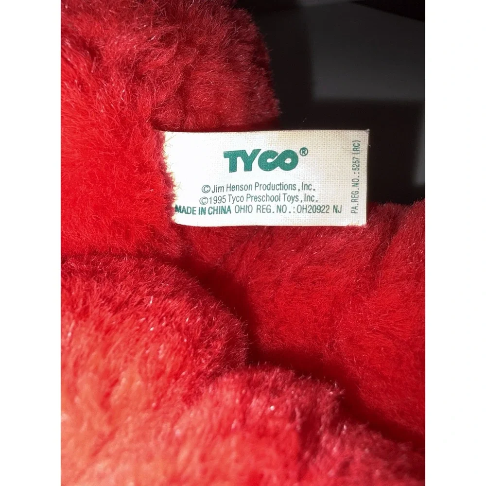 Vintage 1995 Tyco-Sesame Street-Original Tickle Me Elmo Plush-No Batter Pack